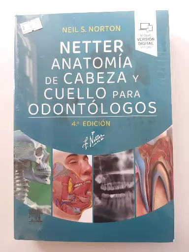 Netter Anatomía de cabeza y cuello para odontólogos